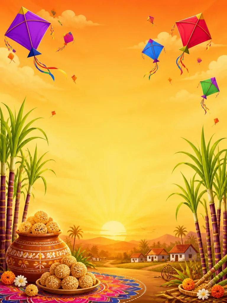 Sankranti Kites & Sweets